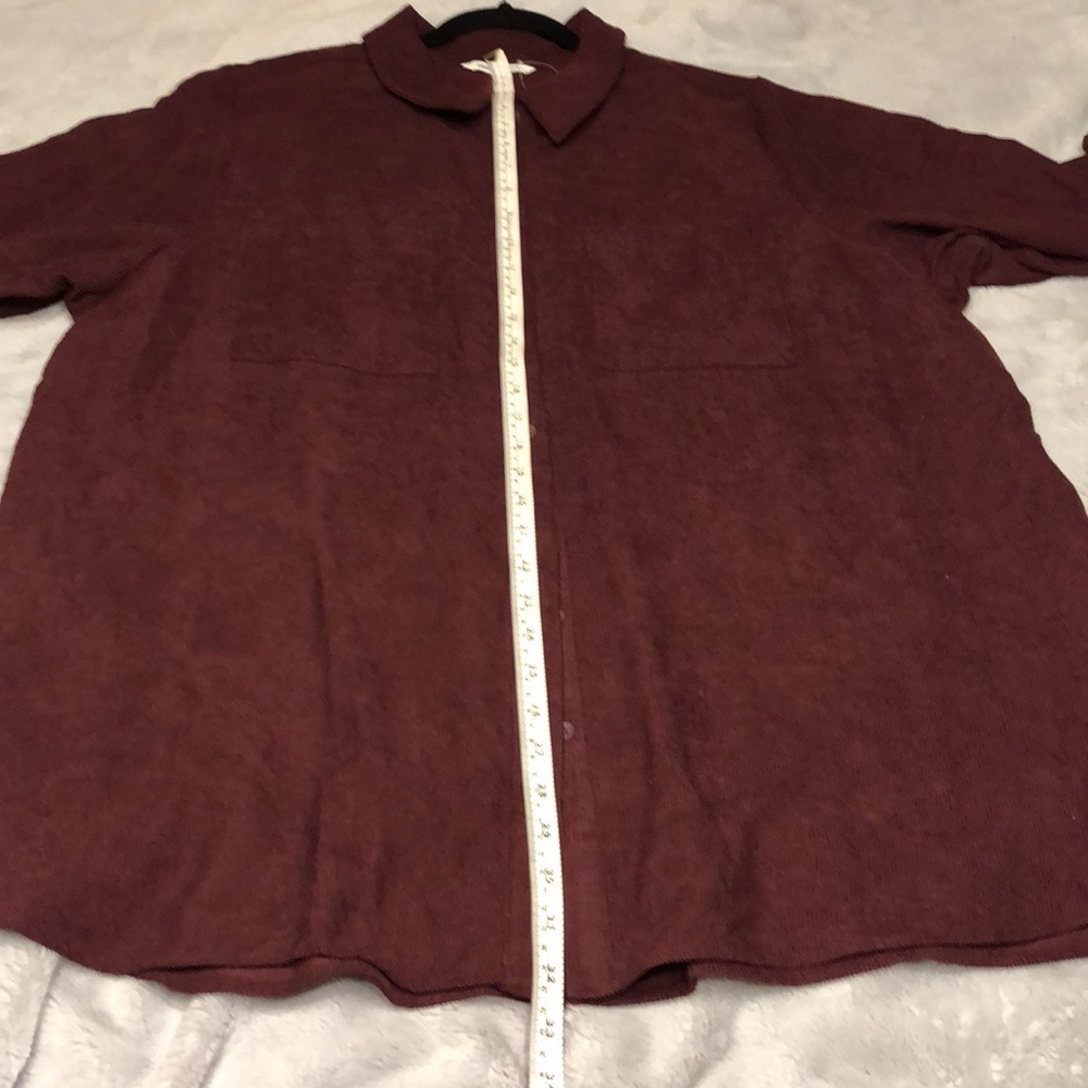 Penningtons Women's Button Down Shirt - Deep Purple - Picture 5 of 5